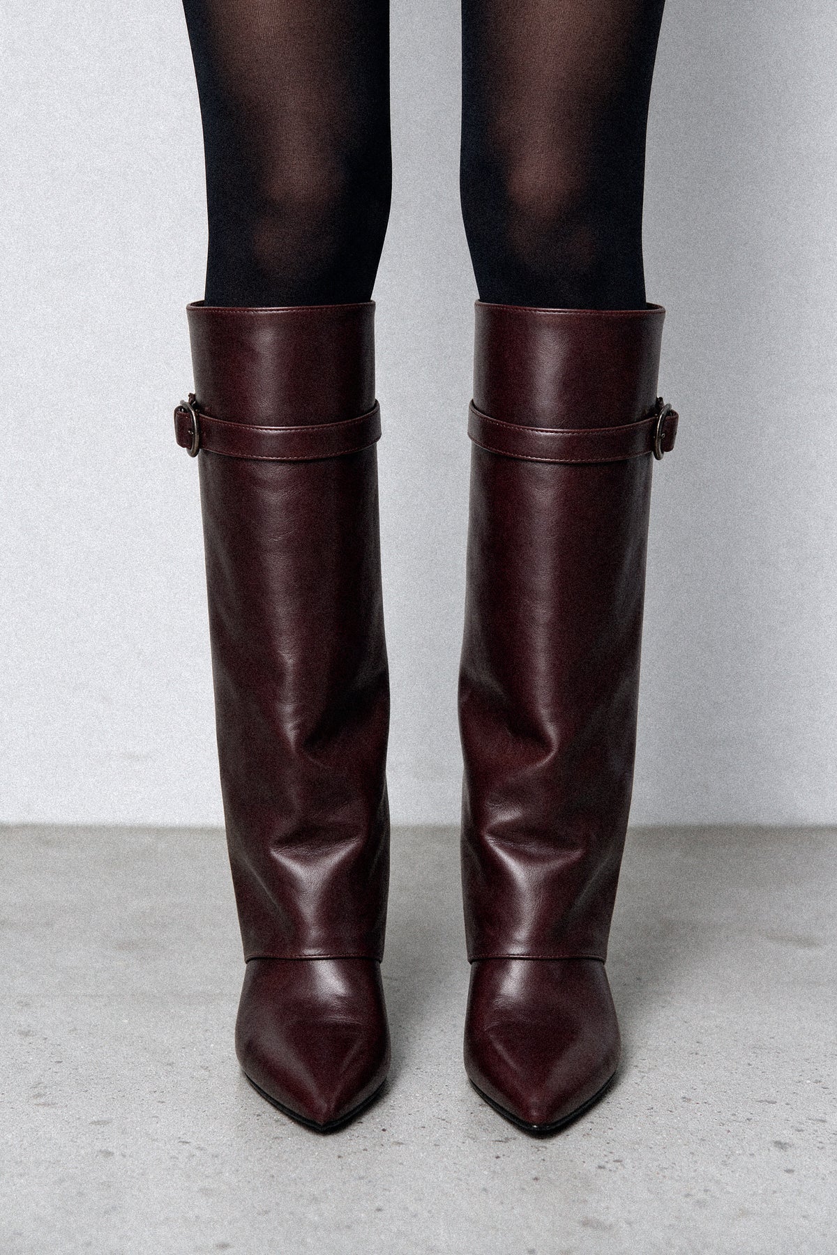 Nina - Bottes à talons bas