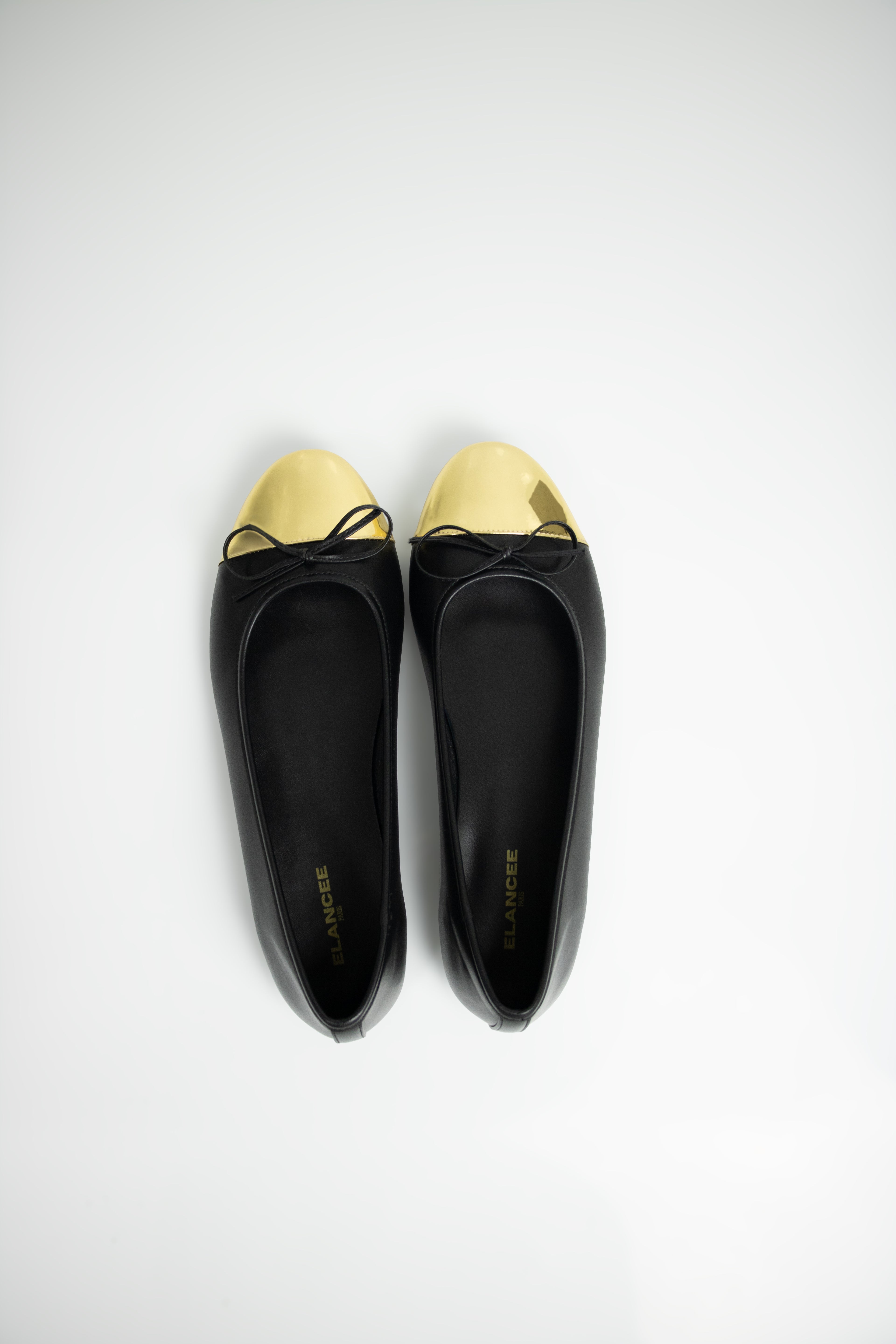 Orah Ballerine - Noire/Doré